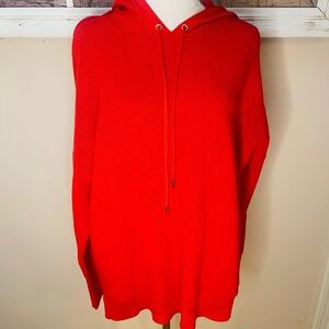 Michael Kors Red Knit Top